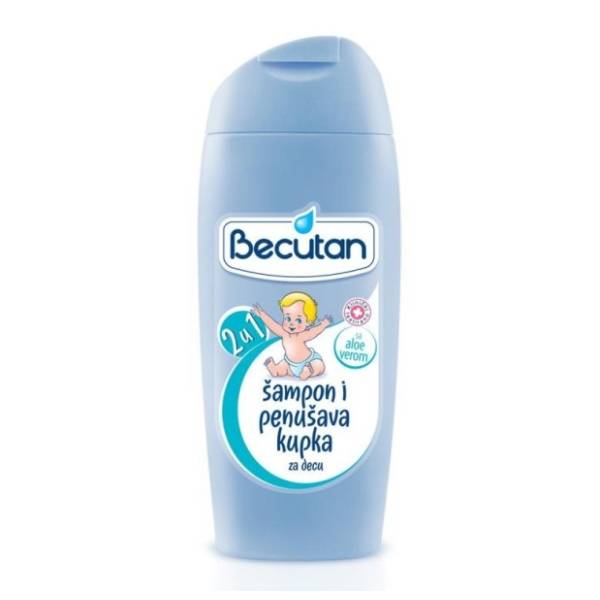 BECUTAN 2u1 šampon i kupka za decu 350ml