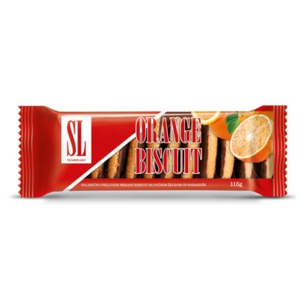 Biskvit SWISSLION pomorandža 115g
