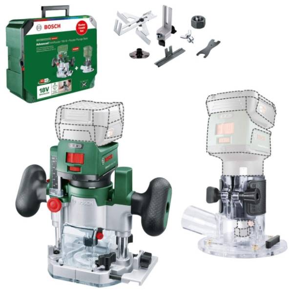 BOSCH AdvancedTrimRouter 18V-8 Solo 06039D5002 aku glodalica