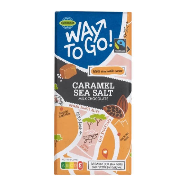 Čokolada FAIRGLOBE Way to go 180g