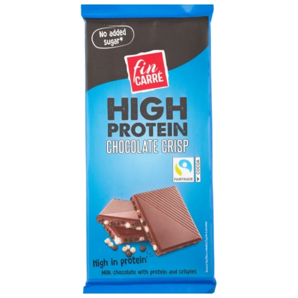 Čokolada FIN CARRE proteinska bez dodatog šećera 90g