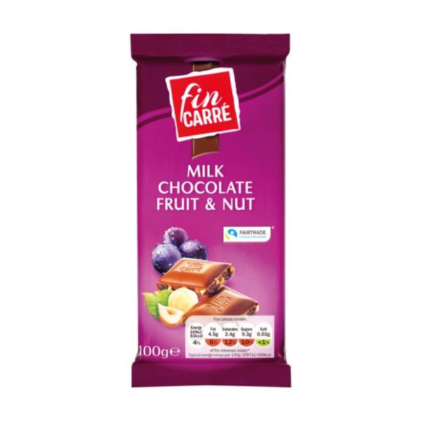Čokolada FIN CARRE sa punjenjem 100g