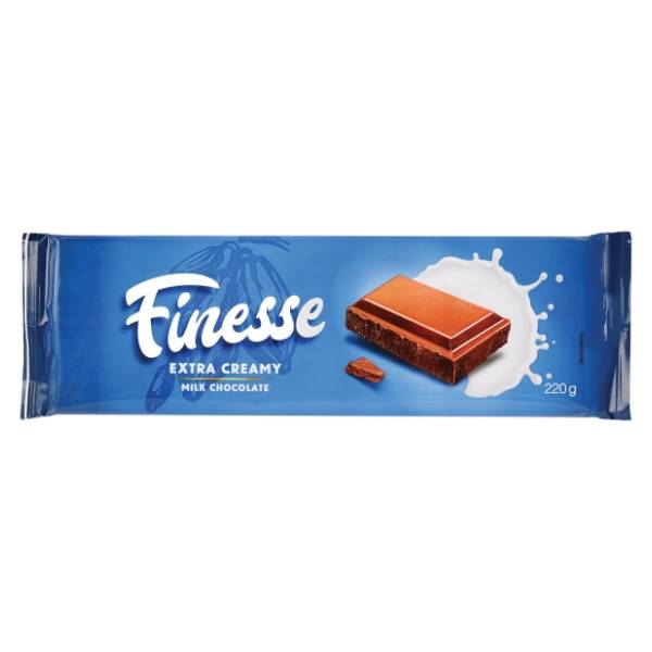 Čokolada FINESSE mlečna 220g