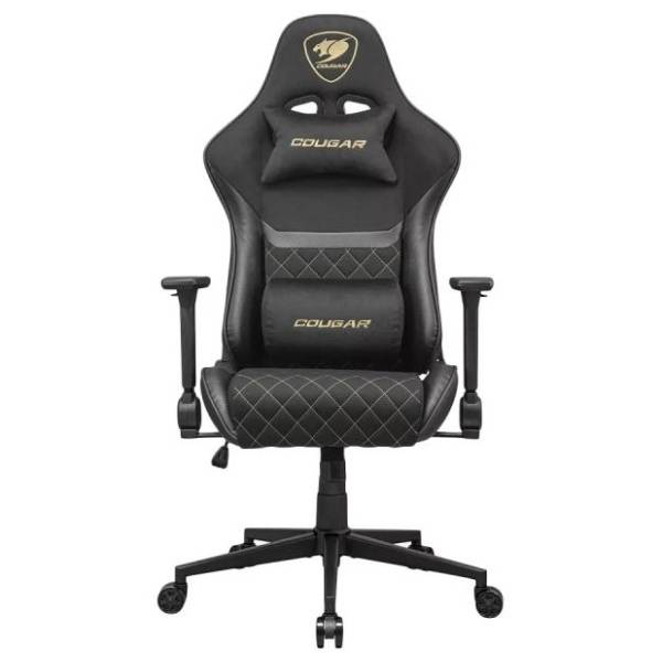 COUGAR Armor One V2 F Gold gejmerska stolica