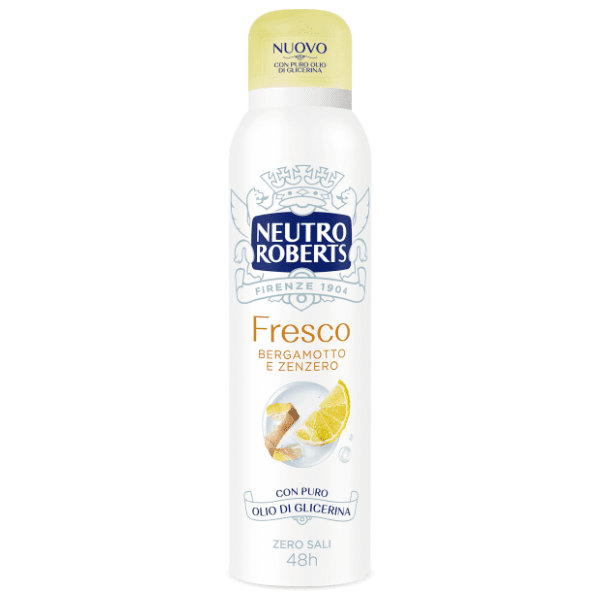Dezodorans NEUTRO ROBERTS bergamot i đumbir 150ml