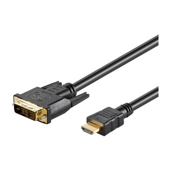 ELEMENTA konverter kabl HDMI na DVI (m/m) 1.5m crni