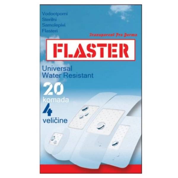 Flaster PRODERMA vodootporni 4 veličine 20kom