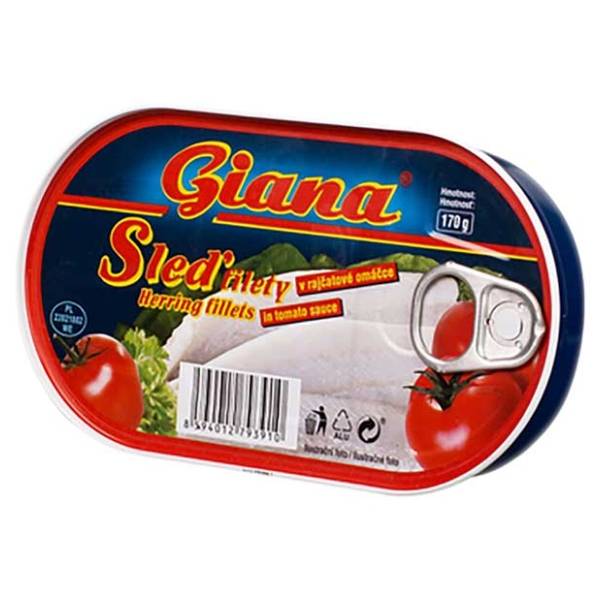 GIANA Haringa u paradajz sosu 170g