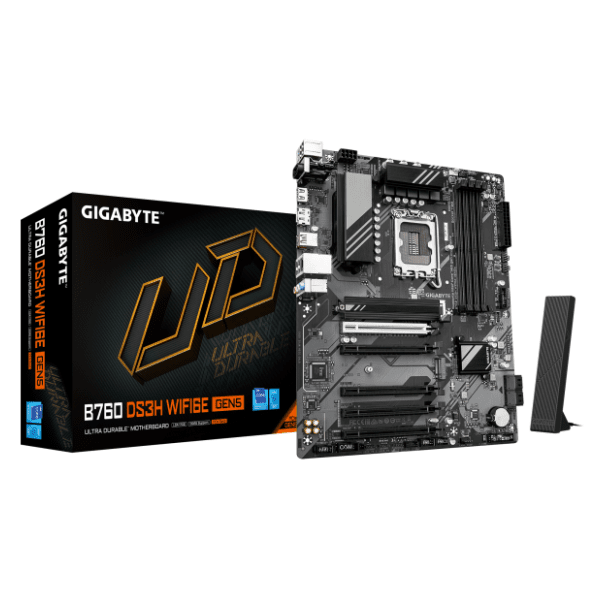 GIGABYTE B760 DS3H WF6E GEN5 (rev. 1.x) matična ploča