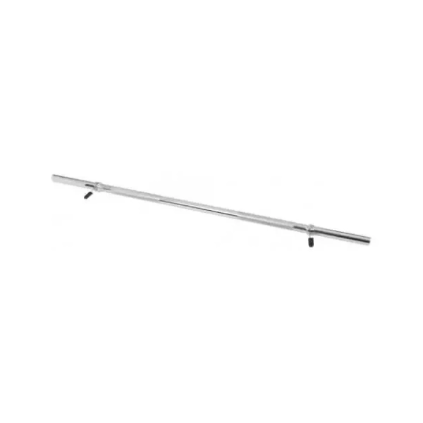 GORILLA SPORTS duga šipka za tegove 120 cm + 2 sigurnosne opruge