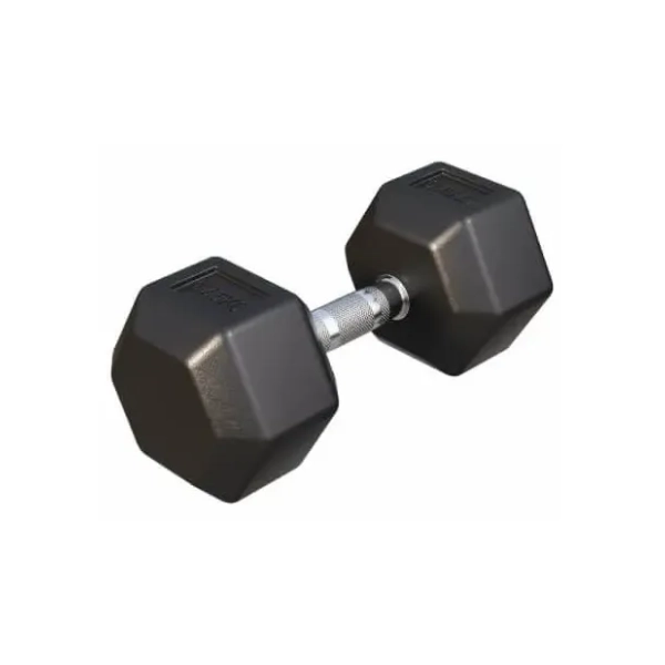 GORILLA SPORTS HEX gumirana bučica 17.5 kg