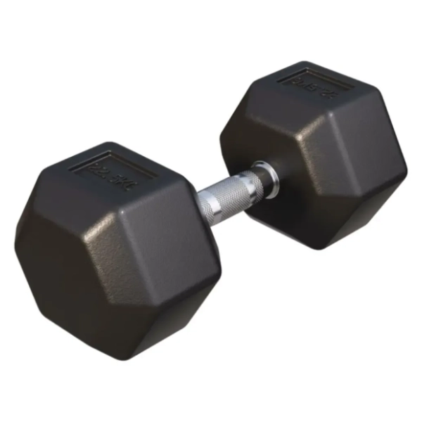 GORILLA SPORTS HEX gumirana bučica 22.5 kg