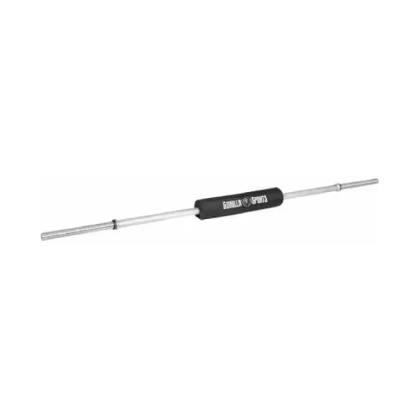 GORILLA SPORTS šipka sa maticama 170 cm + zaštitni sunđer 40 cm
