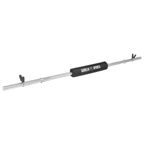 GORILLA SPORTS šipka sa oprugama 170 cm + zaštitni sunđer 40 cm