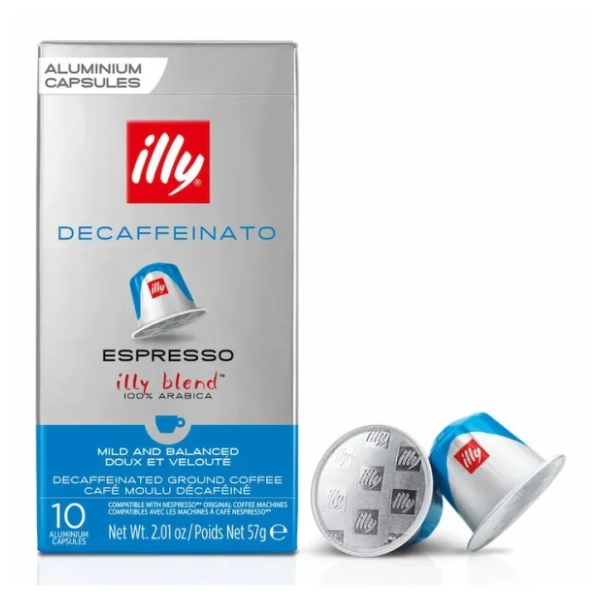 Kapsule ILLY Decaffeinato 10kom