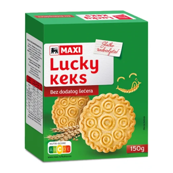 Keks MAXI Lucky 150g