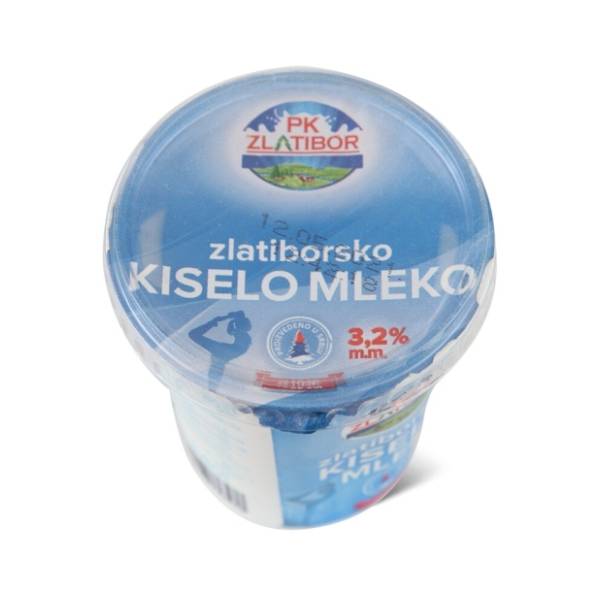 Kiselo mleko ZLATIBORSKO 3,2%mm 380g