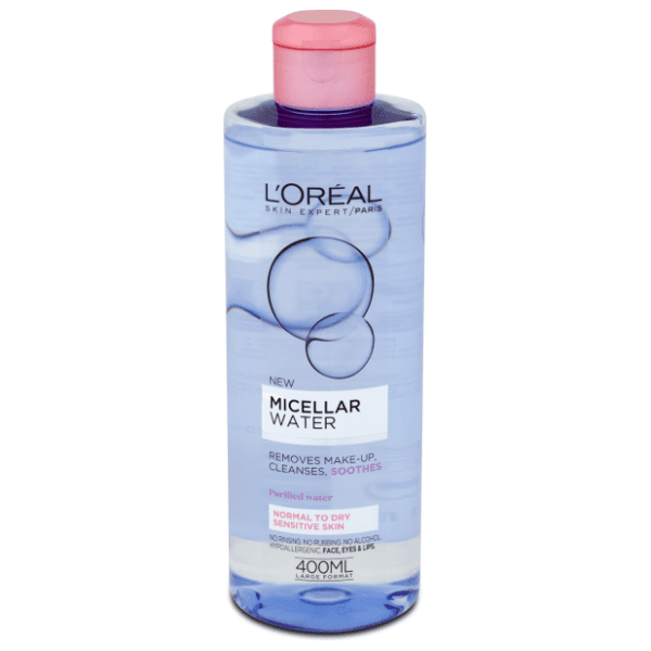L'OREAL micelarna voda za osetljivu i suvu kožu 400ml