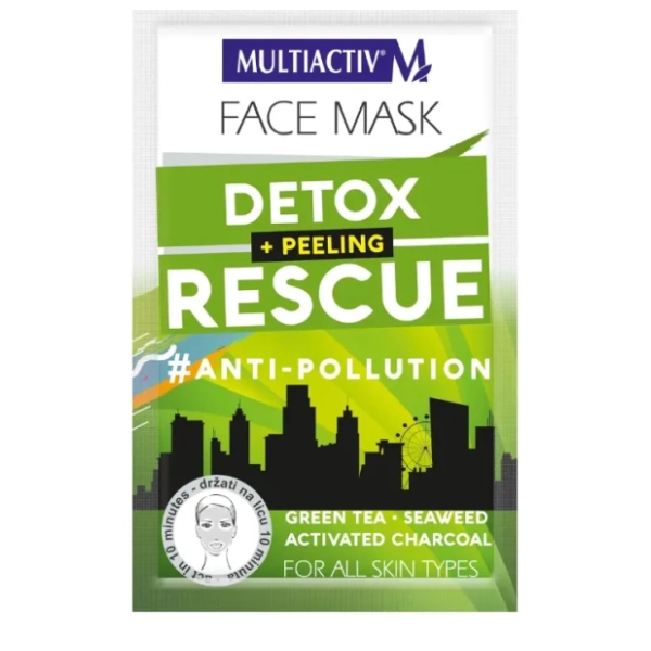 MULTIACTIV Peeling detox rescue  maska za lice 7,5ml