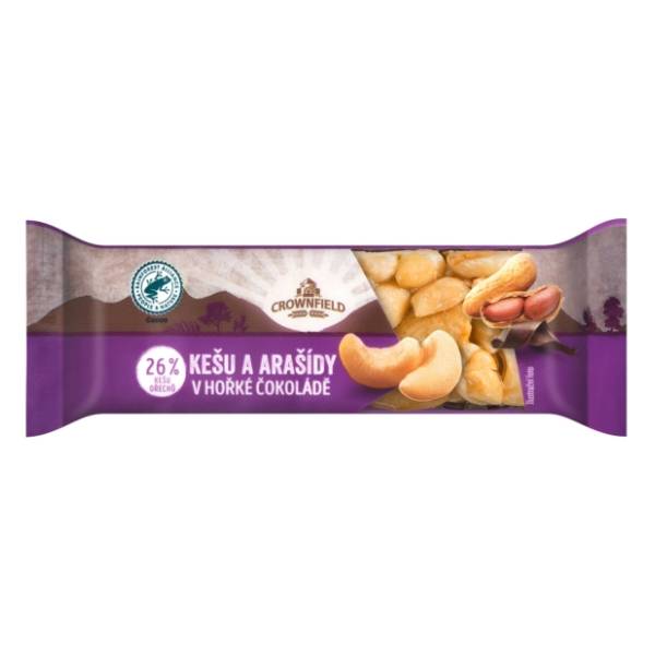 Musli bar CROWNFIELD jezgrasto voće i indijski orah 35g