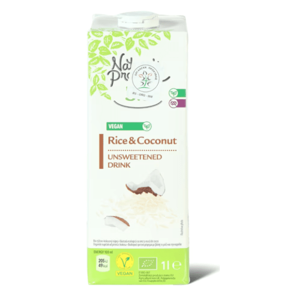 NATURE'S PROMISE Bio napitak kokos pirinač bez glutena 1l