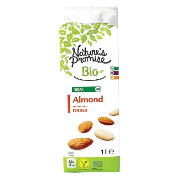 NATURE'S PROMISE Bio napitak od badema bez glutena 1l