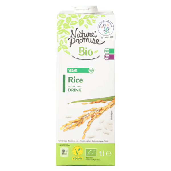 NATURE'S PROMISE Bio napitak od pirinča 1l