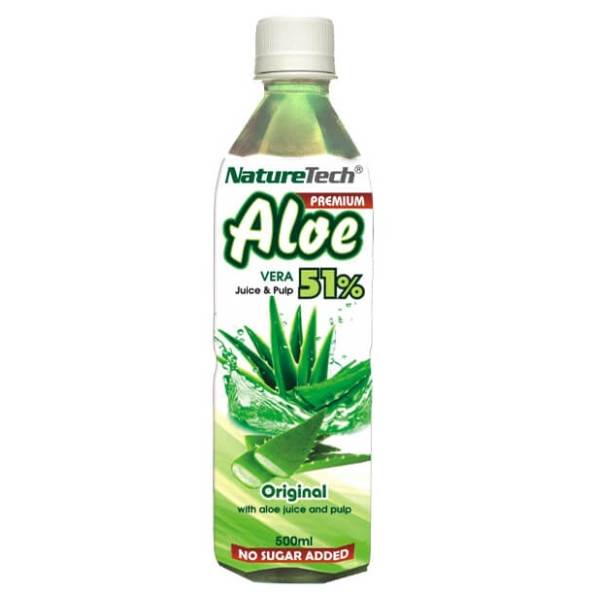 Negazirani napitak NATURE TECH aloe vera 500ml