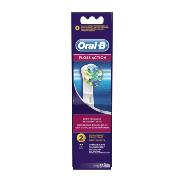 ORAL B Floss Action zamenska glava za četkicu za zube 2kom