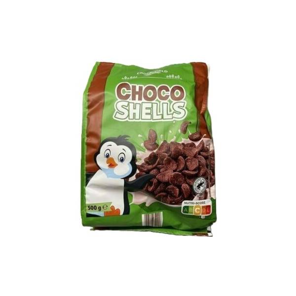 Pahuljice CROWNFIELD Choco shells 500g