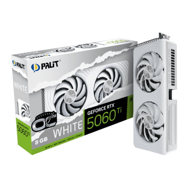 PALIT nVidia GeForce RTX 5060 Ti White OC 8GB GDDR7 128-bit grafička kartica