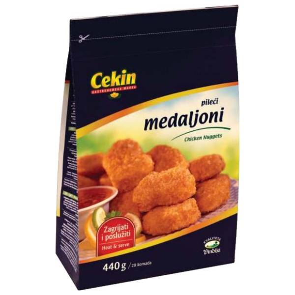 Panirani pileći medaljoni CEKIN 440g