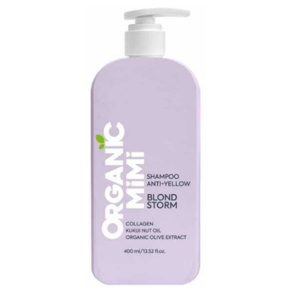Šampon za kosu ORGANIC MIMI anti yellow blond storm 400ml