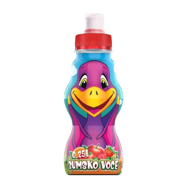 Sok NA EKS šumsko voće životinjice 250ml