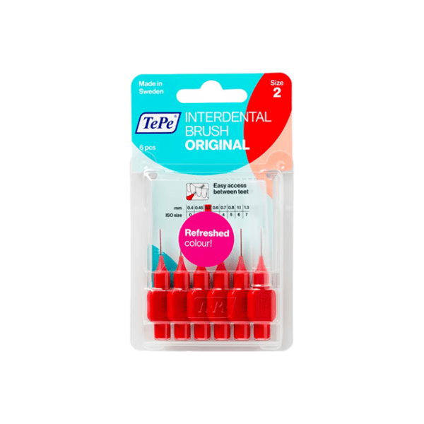 TEPE ISO 2 Original interdentalne četkice crvene 6kom