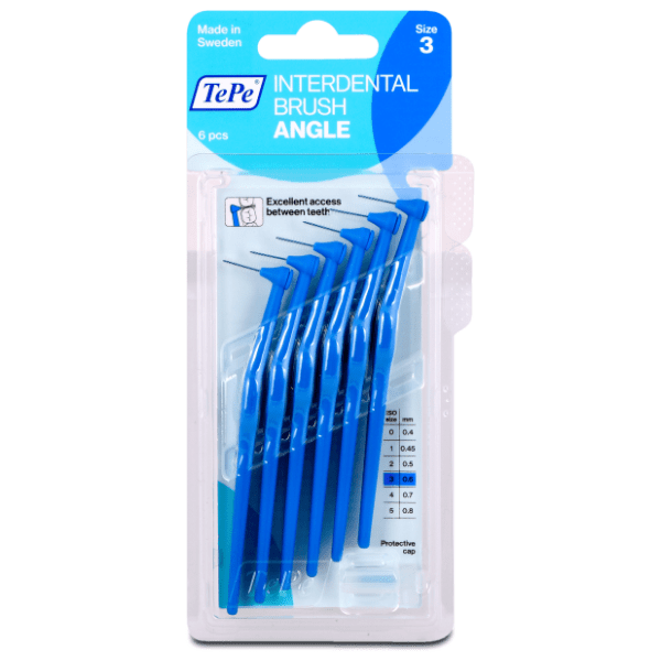 TEPE ISO 3 ugaone interdentalne četkice 6kom
