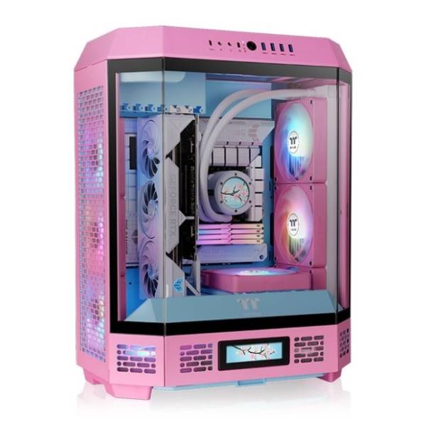 THERMALTAKE kućište The Tower 600 Bubble pink