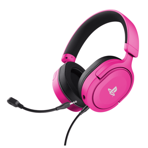 TRUST slušalice GXT 498 Forta PS5/roze