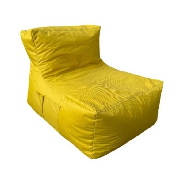 Baštenski lazy bag ATELIER DEL SOFA XXL Sedir žuti