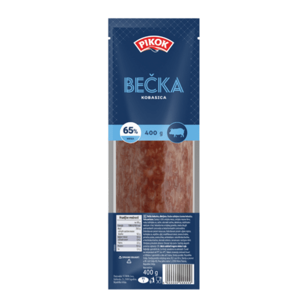 Bečka kobasica PIKOK 400g