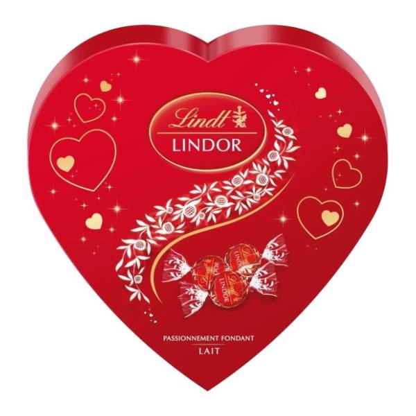 Bombonjera LINDT Lindor milk srce 160g