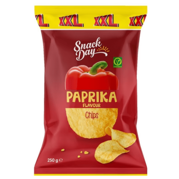 Čips SNACK DAY paprika 250g
