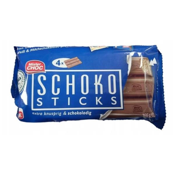 Čokoladica MISTER CHOC Schoko sticks 166g