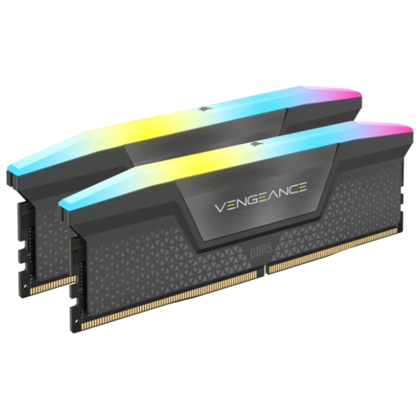 CORSAIR 16GB (2 x 8GB) DDR5 6000MHz CMH16GX5M2E6000Z36 RGB EXPO