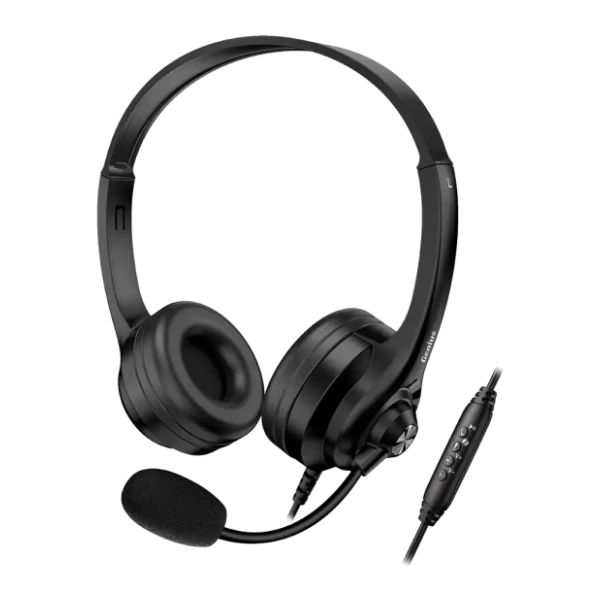 GENIUS slušalice HS-235U USB-A crne