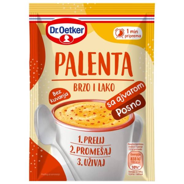 Instant palenta sa ajvarom DR.OETKER 55g