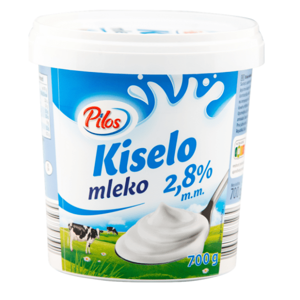 Kiselo mleko PILOS 2,8%mm 700g