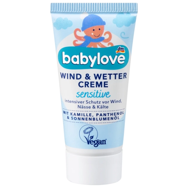 Krema BABYLOVE Sensitive za zaštitu od vetra i hladnoće 20ml