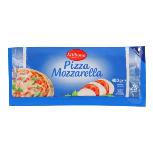 MILBONA pizza mozzarella 400g