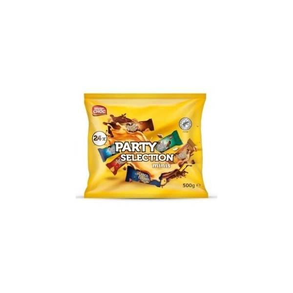 Mini čokoladni bar MISTER CHOC Party selection 500g
